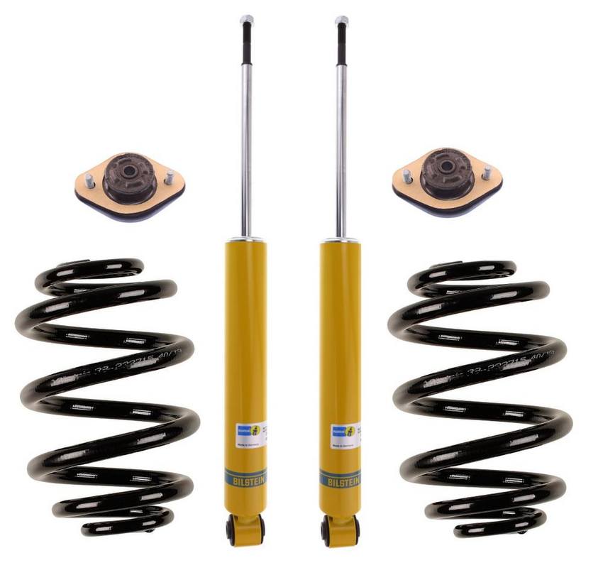 BMW Shock Absorber and Coil Spring Assembly - Rear (Sport Suspension) (B6 Performance) 33531095710 - Bilstein 3817527KIT